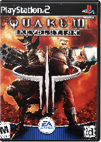 Quake III Revolution Playstation 2 US box art